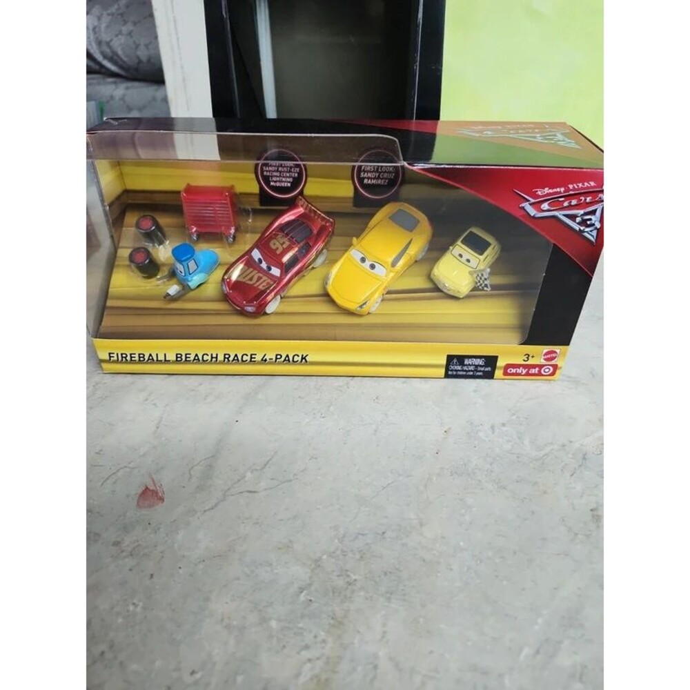 Collectible new sealed set  Disney Pixel Cars Fireball Beach